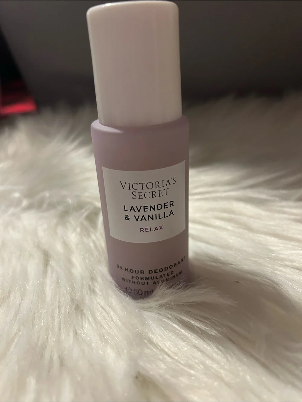 Victoria's Secret Lavender & Vanilla Deodorant — Light Purple and White